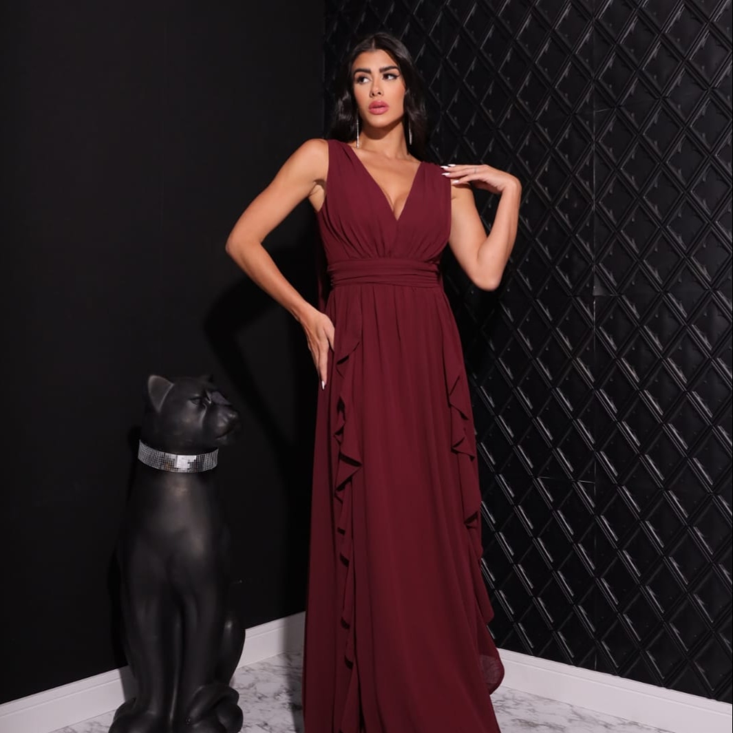 Vestido Longo sem mangas